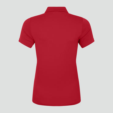 Junior Unisex Club Dry Polo Shirt Red