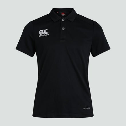 Junior Unisex Club Dry Polo Shirt Black