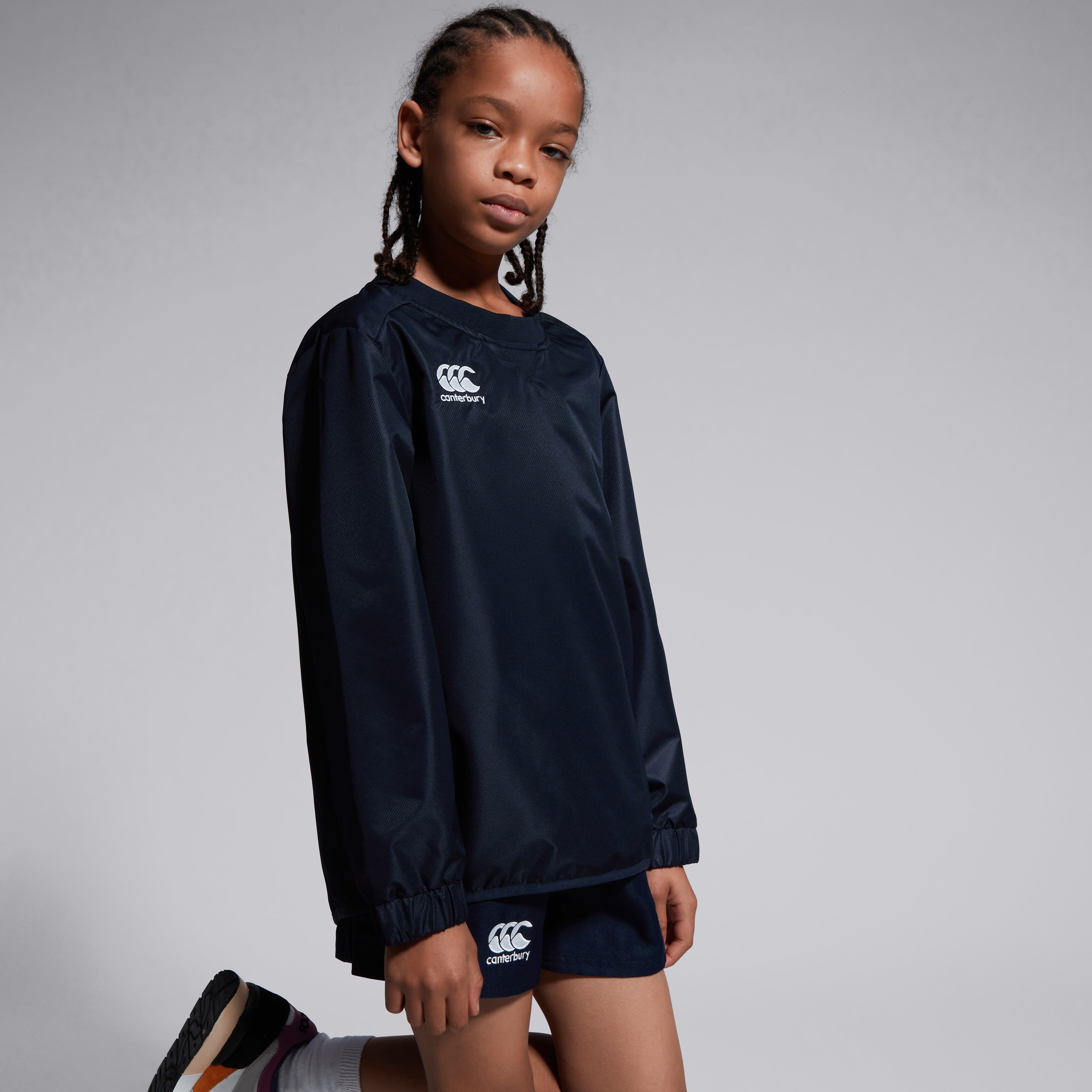 Junior Unisex Club Vaposhield Contact Top Navy | Navy | Canterbury