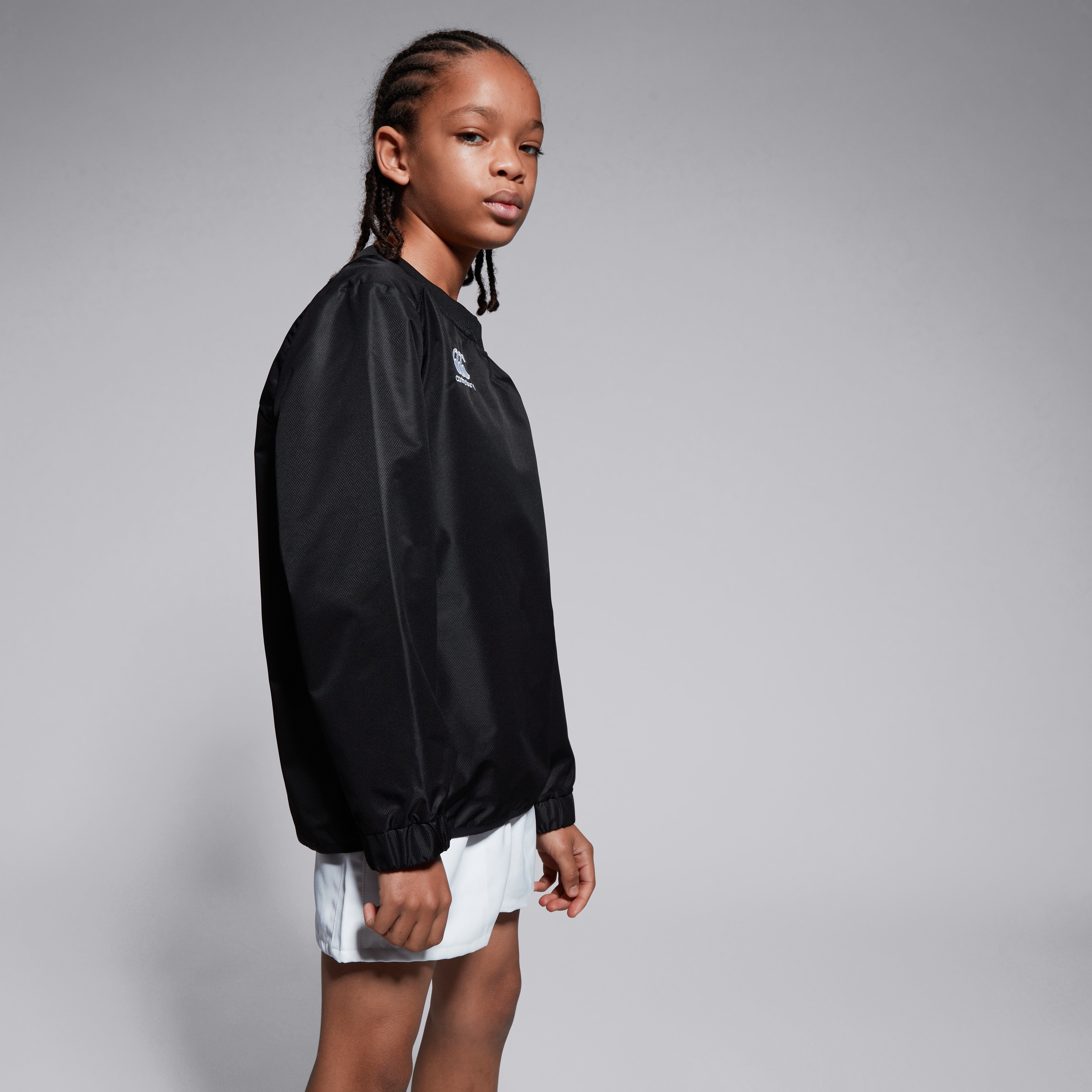 Junior Unisex Club Vaposhield Contact Top Black | Black | Canterbury