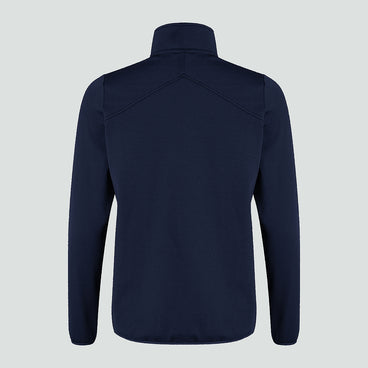 Junior Unisex Club 1/4 Zip Midlayer Training Top Navy