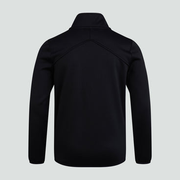 Junior Unisex Club 1/4 Zip Midlayer Training Top Black