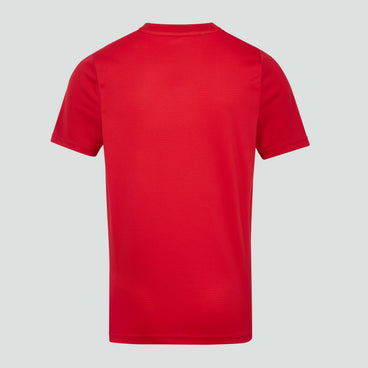 Junior Unisex Club Dry Tee Red