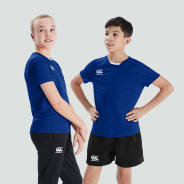 Junior Unisex Club Dry Tee Blue