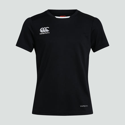 Junior Unisex Club Dry Tee Black
