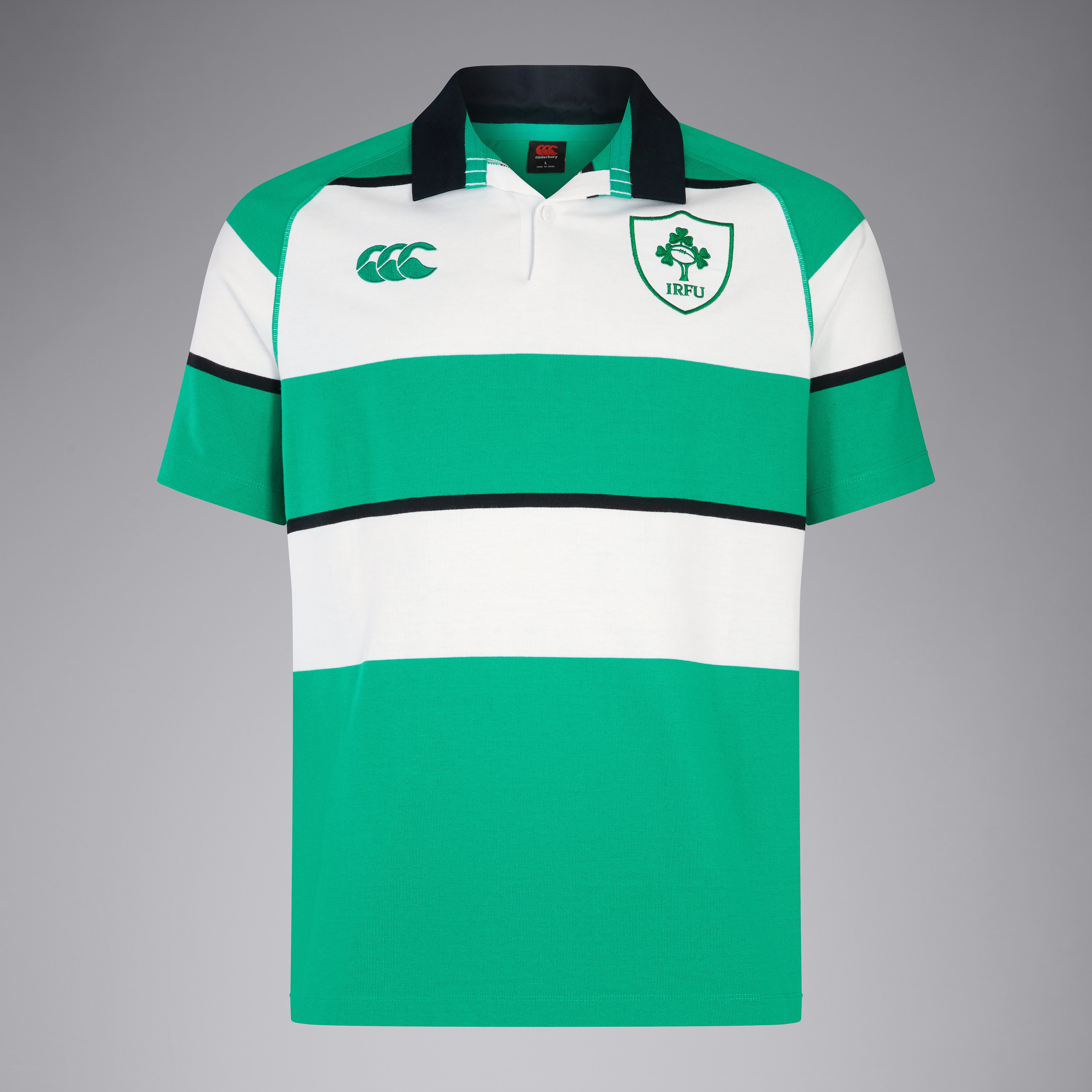 Mens Ireland Heritage Jersey Green/White | Green | Canterbury