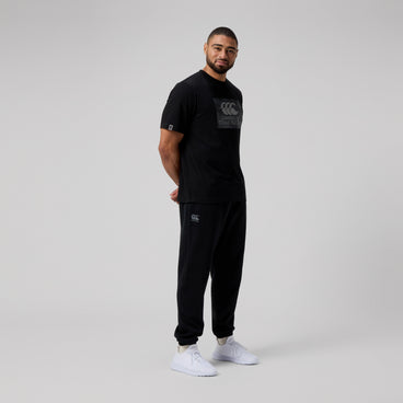 Mens Vapdri Tempo Hybrid Trackpant Black