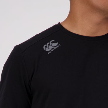 Mens Vapodri Tempo Teeâ  Black