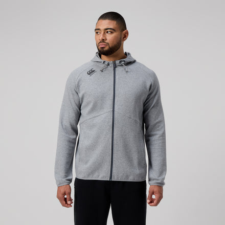 Mens Vapodri Full Zip Tempo Hoody Grey Marl