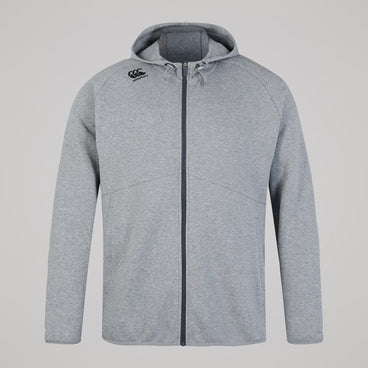 Mens Vapodri Full Zip Tempo Hoody Grey Marl
