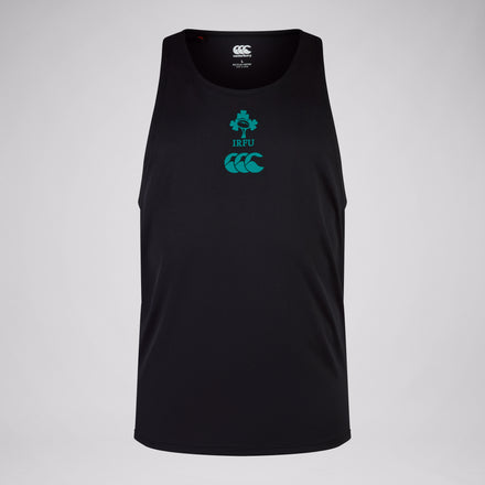 Mens Ireland Poly Training Singlet Black