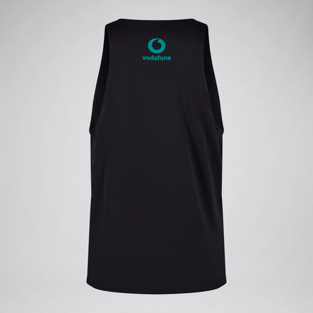 Mens Ireland Poly Training Singlet Black