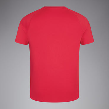 Mens Large Logo Superlight Tee Red