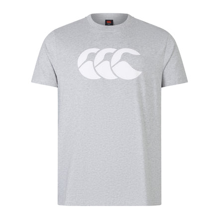 Mens CCC Cotton Logo Tee Grey