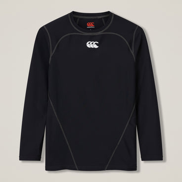 Mens Baselayer Long Sleeve Top Black