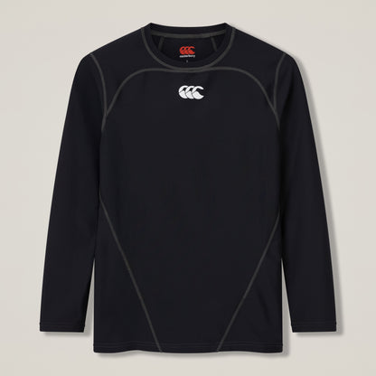 Mens Baselayer Long Sleeve Top Black