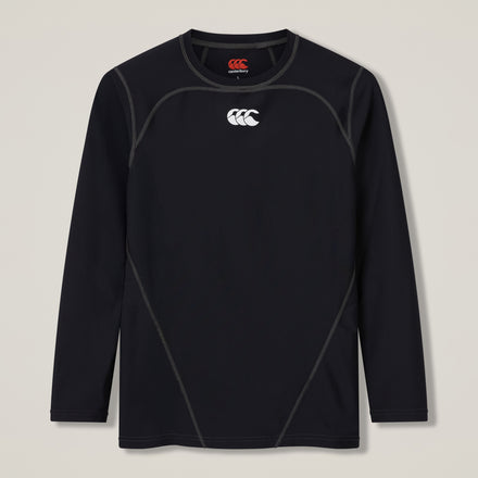 Mens Baselayer Long Sleeve Top Black