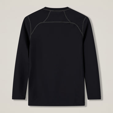 Mens Baselayer Long Sleeve Top Black