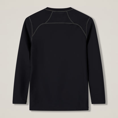 Mens Baselayer Long Sleeve Top Black