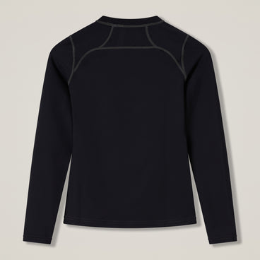 Womens Baselayer Long Sleeve Top Black