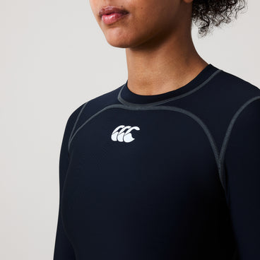 Womens Baselayer Long Sleeve Top Black