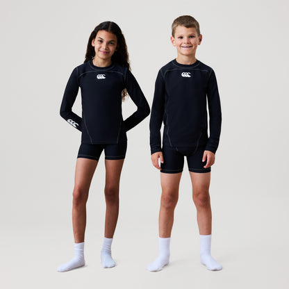 Junior Baselayer Shorts Black
