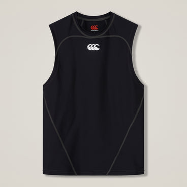 Mens Baselayer Sleeveless Top Black