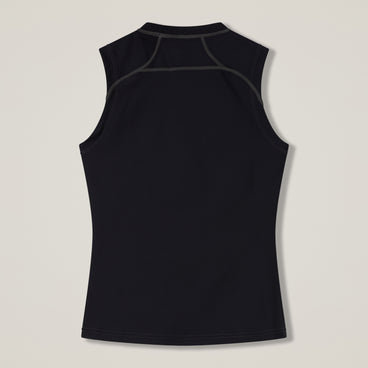 Womens Baselayer Sleeveless Top Black
