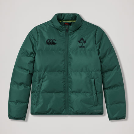 Junior Unisex Ireland Puffer Jacket Dark Green