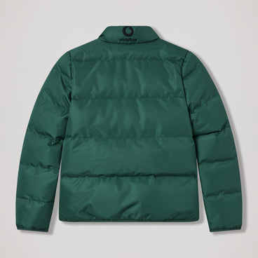 Junior Unisex Ireland Puffer Jacket Dark Green