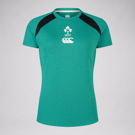 Womens Ireland Vapodri Elite Training Tee Green