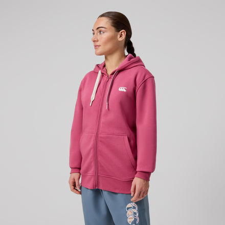 Womens Uglies Full Zip Hoodie Pink