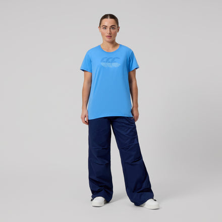 Womens Fundamental T-Shirt Blue