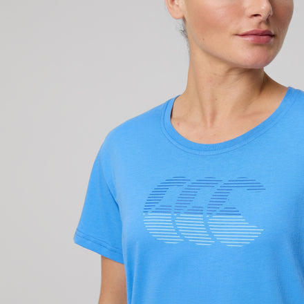 Womens Fundamental T-Shirt Blue