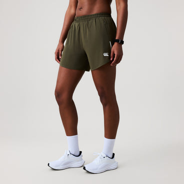 Womens Tempo+ Training Shorts Green