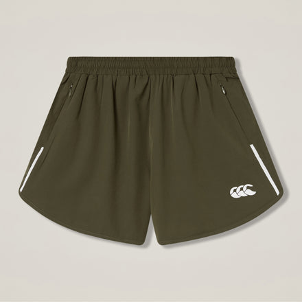 Womens Tempo+ Training Shorts Green