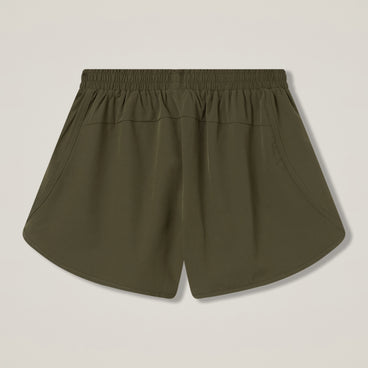 Womens Tempo+ Training Shorts Green