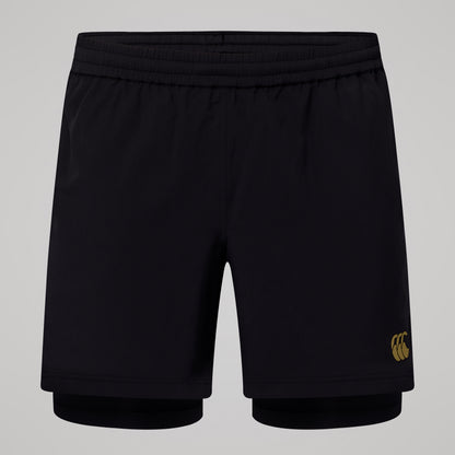 Mens Tempo 2-In-1 Short Black