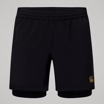 Mens Tempo 2-In-1 Short Black