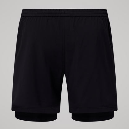 Mens Tempo 2-In-1 Short Black