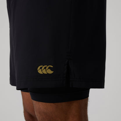 Mens Tempo 2-In-1 Short Black
