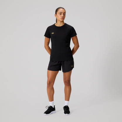 Womens Tempo+ Training T-Shirt Black