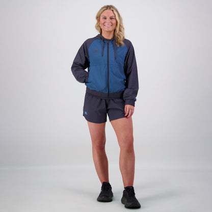 Womens Tempo+ Hooded Jacket India Ink