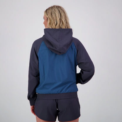 Womens Tempo+ Hooded Jacket India Ink