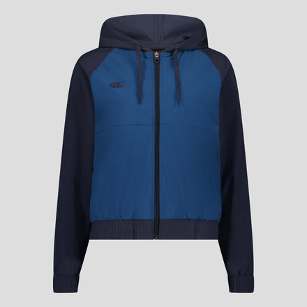 Womens Tempo+ Hooded Jacket India Ink