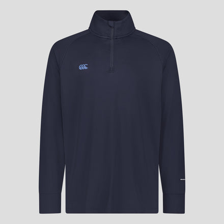 Mens Tempo+ Quarter Zip Training Top India Ink