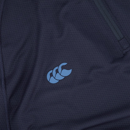 Mens Tempo+ Quarter Zip Training Top India Ink