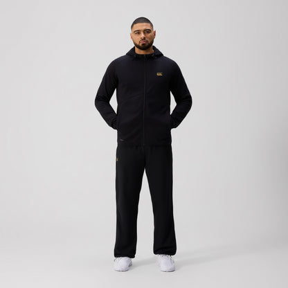 Mens Tempo+ Full-Zip Hoodie Black