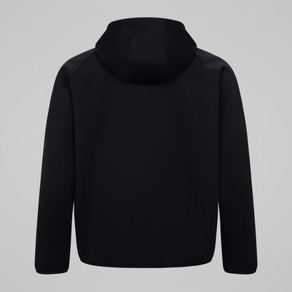 Mens Tempo+ Full-Zip Hoodie Black