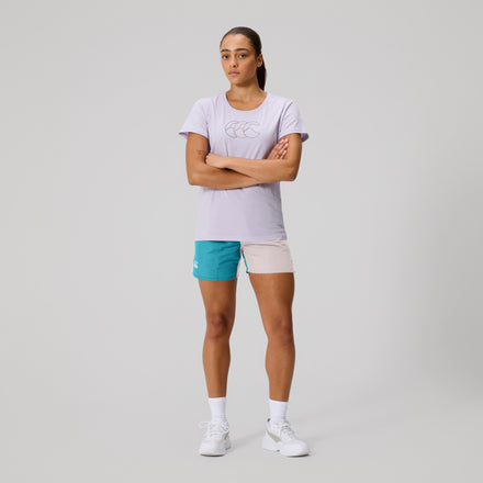 Womens Fundamentals Harletic Shorts Blue